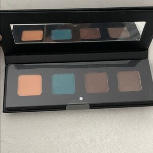 E.L.F Cosmetics Matte Eyeshadow Palette - Peach Teal Brown Shade QUAD PARTY NEW